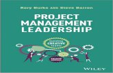 Project Management Leadership: Building Creative Teams1.droppdf.com/files/m6rGm/wiley-project-management-leadership... · Contents Foreword vii Authors’ Notes ix 1 Introduction