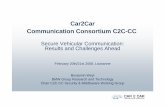 Car2Car Communication Consortium C2C-CCicapeople.epfl.ch/panos/SVCWCR/presentations/20080220_Presentation...Car2Car Network MAC / LLC IEEE 802.11 a,b,g Other Radio ... C2C IPv6 Backbone
