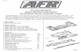 Air Flow Research Intake Manifold Instructions … Flow Research . Intake Manifold Instructions . Small Block Chevy Composite Intake . Congratulations on the purchase of your …