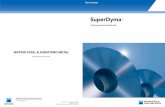 Catalog Series Materials - PMD Vent catalogue.pdf · SuperDyma Catalog 1 TM Catalog Series Materials SuperDyma is a new type of highly corrosion-resistant coated steel sheet with
