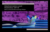 Mathematics and Statistics 2018 - Taylor & Francisonix.tandf.co.uk/sites/default/files/sites/default/files/T&F... · Mathematics and Statistics 2018 ... differential equations, game