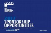2017 SPONSORSHIP OPPORTUNITIES - fliff.com · 2017 SPONSORSHIP OPPORTUNITIES FLiFF.com. TABLE OF CONTENTS Introduction to FLIFF 3 ... every Cinema Paradiso film 10 complimentary tickets