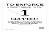 To Enforce a Court Order to Pay Support - Superior Court · This packet contains court forms and instructions to file to enforce a court order to pay support. Items in BOLD are forms