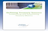 Establishing and Automating Treasury Metricstreasurystrategies.com/.../uploads/TSI_DefiningTreasuryMetrics.pdf · effective KPIs: 1. Set overall ... and strategic treasury activities