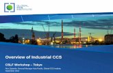 Overview of Industrial CCS - CSLF · urea production used for EOR . Coffeyville. US. 2013: ... *Percentage increase in total discounted mitigation costs ... World Energy Outlook 2014,