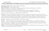 November 2009 Project: IEEE P802.15 Working Group for Wireless …€¦ ·  · 2011-07-13doc.:IEEE 802.15-15-09-0-0777-00-0thz Submission ... • Rapid advancement of silicon IC