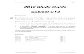 CT3 study guide 2016 - Actuarial Education Company Guides/CT3 … ·  · 2015-09-17CT3: Study Guide Page 1 The Actuarial Education Company © IFE: ... a copy of the Formulae and