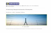 BRIDGE WP12 Training requirements analysis WP12 Training Requirement... · Building Radio frequency ID entification for the Global Environment Training Requirements Analysis Authors:
