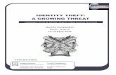IDENTITY THEFT: A GROWING THREAT - EJTN Website 2016/Semi A/Bulgaria_TH_2016_01.pdf · IDENTITY THEFT: A GROWING THREAT Challenges, Posed by Identity Theft as a Step Towards Terrorism