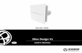 Sileo Design V2 - baharfan.irbaharfan.ir/wp-content/uploads/2018/01/Sileo-Design-V2-user-manual.pdf · READ THE USER’S MANUAL CAREFULLY BEFORE PROCEEDING WITH INSTALLATION WORKS.