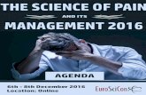 This event will discuss emerging research relating tolifescienceevents.com/wp-content/uploads/Pain-2016-AGENDA-10.pdf · This event will discuss emerging research relating to the