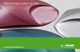 We bring color to life - BASF Coatings GmbH...We bring color to life. Coatings: ... this history, which started in ... BASF has developed a professional color management system that