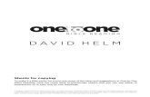 One-to-One Bible Reading PDF guide - Matthias Media€¦ · From One-to-One Bible Reading by David Helm. For more one-to-one Bible reading resources, or to purchase the book from