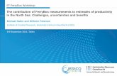 The contribution of FerryBox measurements to … contribution of FerryBox measurements to estimates of productivity in the North Sea: Challenges, uncertainties and benefits ... gas