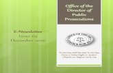 Office of the Director of Public Prosecutions E-Newsletter · Miss Anusha Rawoah, ... Miss Neelam Nemchand, ... Industrial Relations and Employment and myself from the Office of the