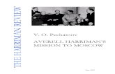 V. O. Pechatnov AVERELL HARRIMAN’S MISSION TO MOSCOWharriman.columbia.edu/files/harriman/newsletter/Harriman Review vol... · AVERELL HARRIMAN’S MISSION TO MOSCOW ... resolved