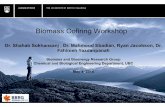 Dr. Shahab Sokhansanj , Dr. Mahmood Ebadian, Ryan … · Biomass Cofiring Workshop Dr. Shahab Sokhansanj , Dr. Mahmood Ebadian, Ryan Jacobson, Dr. Fahimeh Yazdanpanah Biomass and