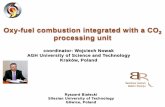 Oxy-fuel combustion integrated with a CO2 processing unit 46 Bialecki workshop... · Oxy-fuel combustion integrated with a CO 2 ... • stabilized ignition when cofiring ... » Integrated