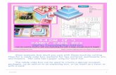 1111 Candy Cake Box Instructions - Craftsuprint · 8/6/2017 1 Show someone how much you care with these machine cutting files for a candy cake box, pockets for tea, pictures, sentiments,
