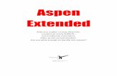 Aspen Extended - aerosoft2.de · Aspen Extended Only one usable runway direction, Located at nearly 8,000 ft., surrounded by mountains, often prone to bad weather. …