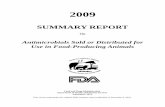 FDA - U S Food and Drug Administration Home Page SUMMARY REPORT On Antimicrobials Sold or Distributed for Use in Food-Producing Animals Food and Drug Administration Department of Health