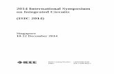 2014 International Symposium on Integrated Circuits …toc.proceedings.com/25083webtoc.pdf ·  · 2015-04-152014 International Symposium on Integrated Circuits (ISIC) Thursday, December