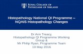 Histopathology National QI Programme NQAIS Histopathology ...  National QI Programme – NQAIS Histopathology Changes Dr Ann Treacy, Histopathology QI Programme Working Group