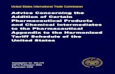 U.S. International Trade Commission. International Trade Commission Address all communications to Secretary to the Commission United States International Trade Commission Washington,