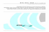 EN 301 358 - V01.01.01 - Satellite Earth Stations and ... · 4 Radio Frequency (RF ... by ETSI Technical Committee Satellite Earth Stations and Systems ... to ensure an adequate level