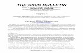 THE CIRIN BULLETIN - cirinandgile.com · CIRIN Bulletin n°46, July 2013, page 1 THE CIRIN BULLETIN Conference Interpreting Research Information Network An independent network for