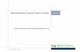MicroStation Quick Start Guide - Microstation...MicroStation V8i (SELECTseries 2) MicroStation Quick Start Guide ii May-10 ... MicroStation allows you to open as many as eight views.