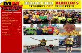 NEWSLETTER CONTENTS - Marathon Maniacsmarathonmaniacs.com/NL/february2015.pdf · NEWSLETTER CONTENTS Surf City Marathon 2 Half ... Paul Knellwolf, Seth Kramer, James Lehman, Jose