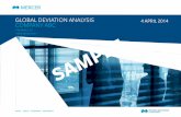Global Deviation Analysis v1.70 - imercer US 2014 Introduction Global Deviation Analysis 1. Introduction 1.1. About Mercer 1.2. About the Report - Austria - Belgium - Switzerland -