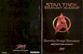 Star Trek: Starfleet Academy - Starship Bridge Simulator …€¦ · Star Starfleet - Starship . ... Star Starfleet Academy - Starship Bridge Simulator . O ... Klingon Battle-Cruiser: