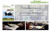 Statement of Consultation - East Hampshire of... · Basingstoke & Deane Borough Council ... BNP Paribas Real Estate ... Environment Agency Estate Office F. R. Northcott Farm Manager