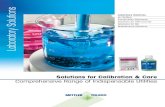 Laboratory Solutions - METTLER TOLEDO · Laboratory Solutions Laboratory Solutions ... cleaning, regeneration or long-term storage. The ... Rainbow bottles I ...