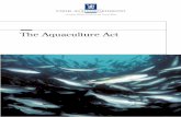 The Aquaculture Act - Regjeringen.no · 1 index 1 the background of the aquaculture act..... 3 2 main content of the aquaculture act..... 4