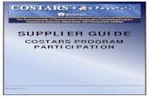 COSTARS PROGRAM PARTICIPATION - Pennsylvania and Services Procurement... · SUPPLIER GUIDE . COSTARS PROGRAM PARTICIPATION . ... FIVE EVALUATION, ... DGS adopted the MySAP Supplier