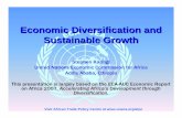 Economic Diversification and Sustainable Growth E A - …api.ning.com/files/BJAmMV8-*7yJTe7l6hPg7Aq8cqGTX9... · Economic Diversification and Sustainable Growth ... average in South