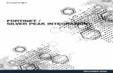 Fortinet Silver Peak Integration Deployment Guide · 4 deployment guide: fortinet silver peak integration deployment vm networking overview figure 1: network diagram figure 2 - fortihypervisor