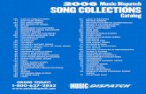 2006 SONG COLLECTIONS - musicdispatch.com · 82 easy piano cd play-alongs ... 142 latin 147 love & wedding 55 mister rogers ... 84 riff notes 196 sacred, christian & inspirational