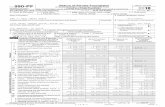 990-PF Return of Private Foundation of Private Foundation OMB No. 1545-0052 Form 990-PF or Section 4947(a)(1) Nonexempt Charitable Trust Department of the Treasury Treated as a Private