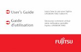 User’s Guide Learn how to use your Fujitsu LIFEBOOK …solutions.us.fujitsu.com/www/content/pdf/SupportGuides/T902_UG_B6...according to FCC Part 15 Responsible Party Name: Fujitsu