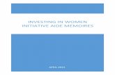Investing in Women Initiative - Aide Memoiresdfat.gov.au/about-us/business-opportunities/tenders/... ·  · 2018-03-06Investing in Women Initiative Design Aide Memoires ... VIETNAM