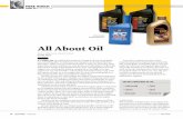 All About Oil - SavvyAviation - General aviation … ·  · 2016-12-19IF I ASKED YOU to explain the purpose of engine oil, ... soft, solid ﬁ lm deposited on the moving parts—typically