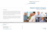 Patient’s Guide to Surgery - santemonteregie.qc.ca · the patient’s journey through the healthcare network and access to continuous, safe, ... sanitary napkins if you are having