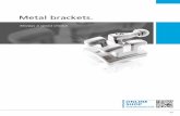 Dentaurum Orthodontie Katalog 2018/2019 EN · Metal brackets 50 high performance for precision. Our high-quality brackets are designed and manufactured using state-of-the-art design