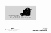 LN/CCD Detector Manualevryan/mro/pi1K/LN-CCD Detector Manual.pdf12 LN/CCD Detector Manual Version 2.D To remove the lens, locate the lens release lever at the front of the lens mount.
