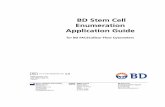 BD Stem Cell Enumeration Application Guide for BD ... · 1 Prepare the High process control, press ... Enumeration Application Guide. BD Stem Cell Enumeration Application Guide. BD