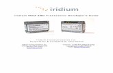 Iridium 9602 SBD Transceiver Developer’s Guide - G-Layerg-layer.com.au/wp-content/uploads/IRDM_9602DeveloperGuideV4_DEV... · Iridium 9602 SBD Transceiver Developer’s Guide Iridium